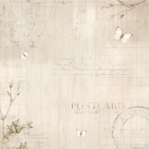 Lamina Decoupage Texturas Machimbre Vintage (125) 32 x 32 cm