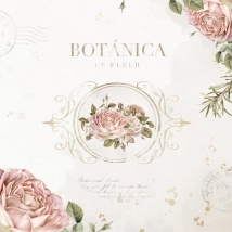 Lamina Decoupage Vintage Botanico (433) 32 x 32 cm