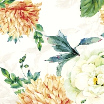 Servilleta Decoupage  Dalia Naranja