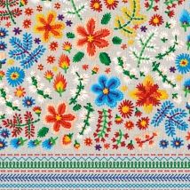 Servilleta Decoupage Bordado