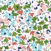 Servilleta Decoupage Flores y Manchas