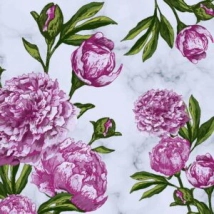 Servilleta Decoupage Romantic Flowers