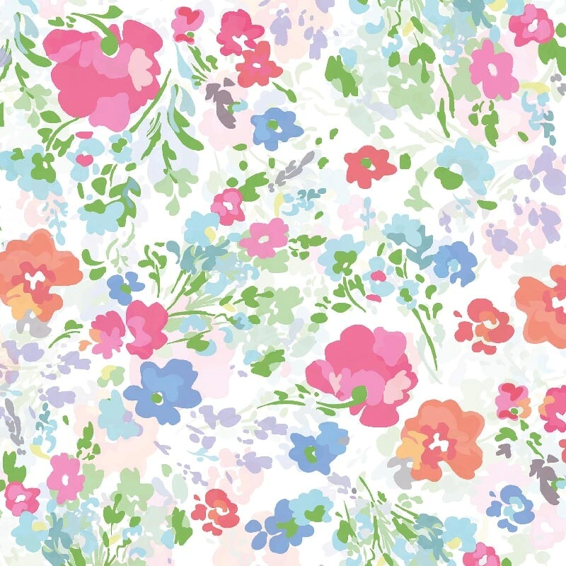 Servilleta Decoupage Acuarelas Flores