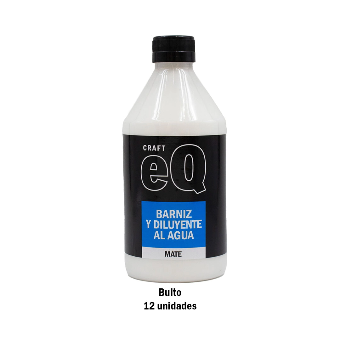 Barniz y Diluyente - Mate x 500 cc