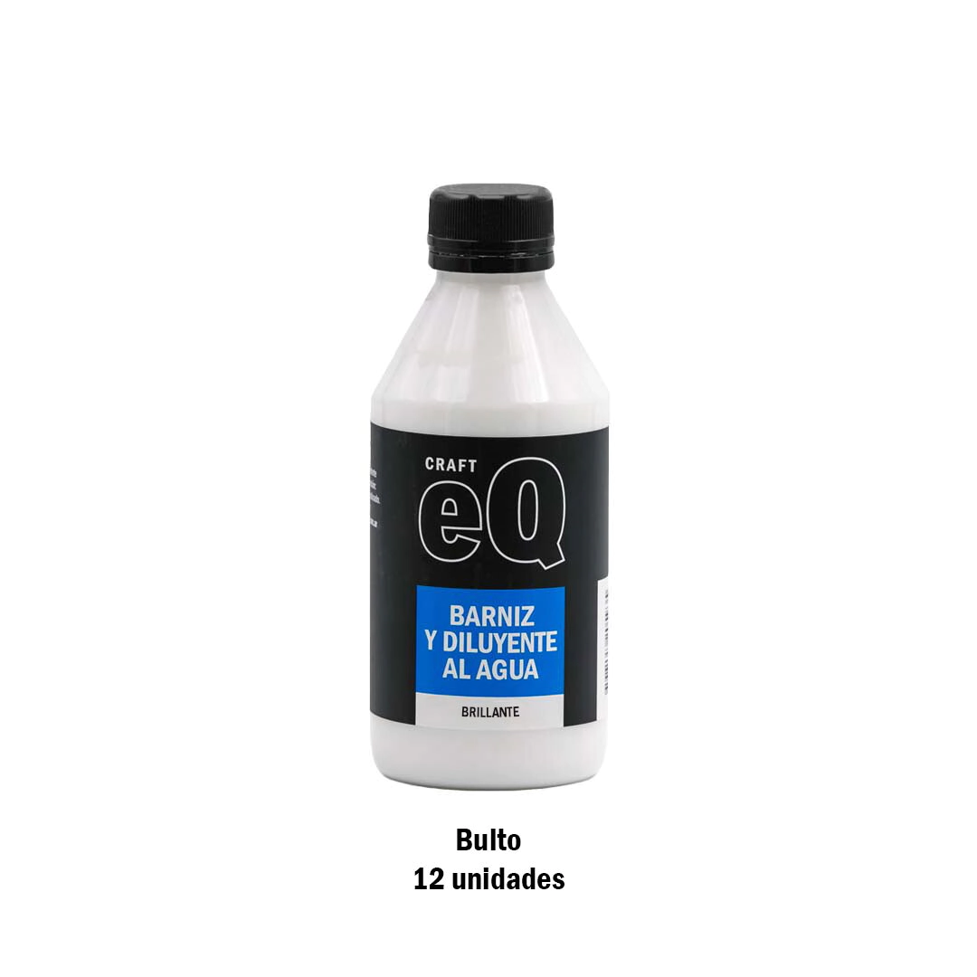 Barniz y Diluyente - Brillante x 500 cc