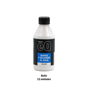 Barniz y Diluyente - Brillante x 500 cc