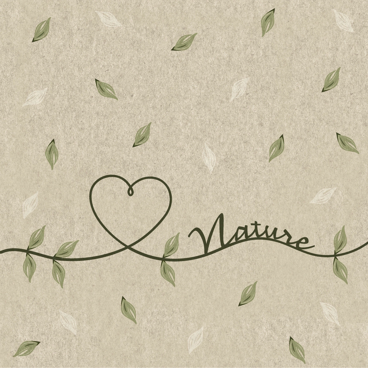 Servilleta Decoupage Nature Kraft Paq x 25 u