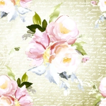 Servilleta Decoupage Vintage Roses