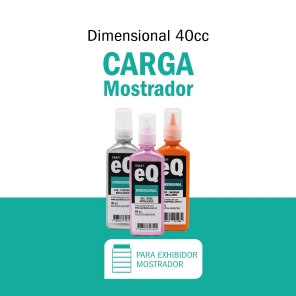 Carga Mostrador Dimensional x 40 cc