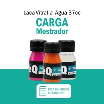 Carga Mostrador Laca Vitral al Agua x 37 cc
