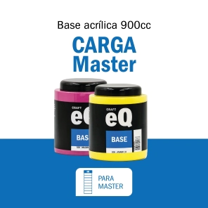 Carga Master Bases Acrilicas x 900 cc