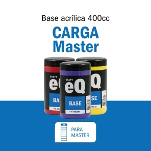 Carga Master Bases Acrilicas x 400 cc