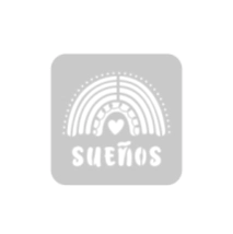Stencil SueNos Felices 10 x 10 cm