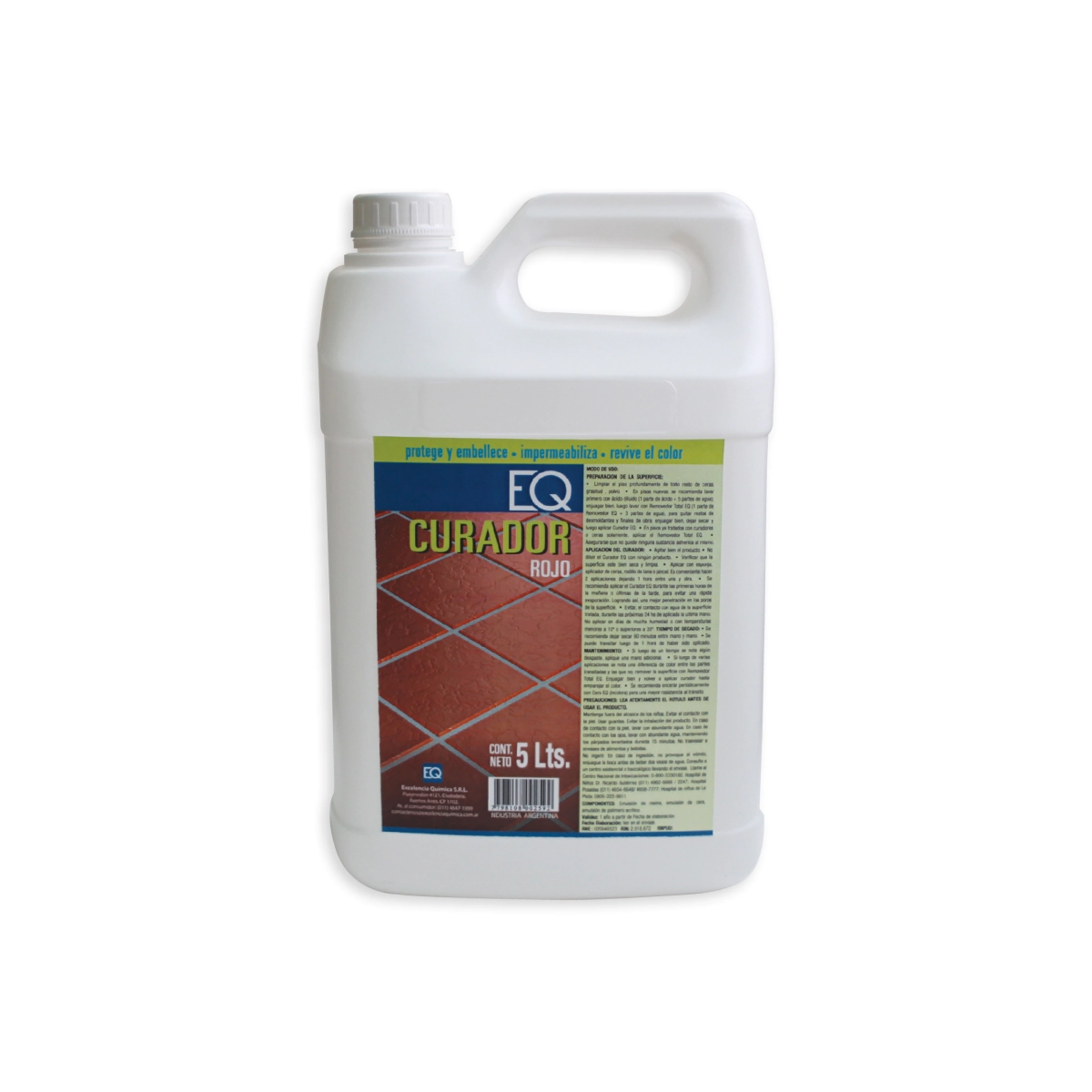 Curador Rojo  x 5 Lts.