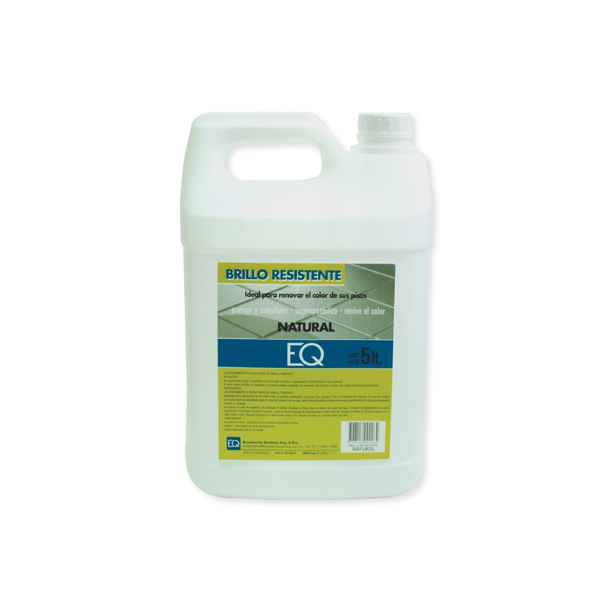 Cera Brillo Resistente Natural x 5 Lts.