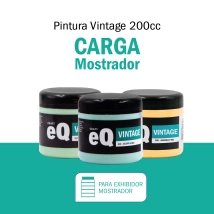 Carga Mostrador Pintura Vintage x 200 cc