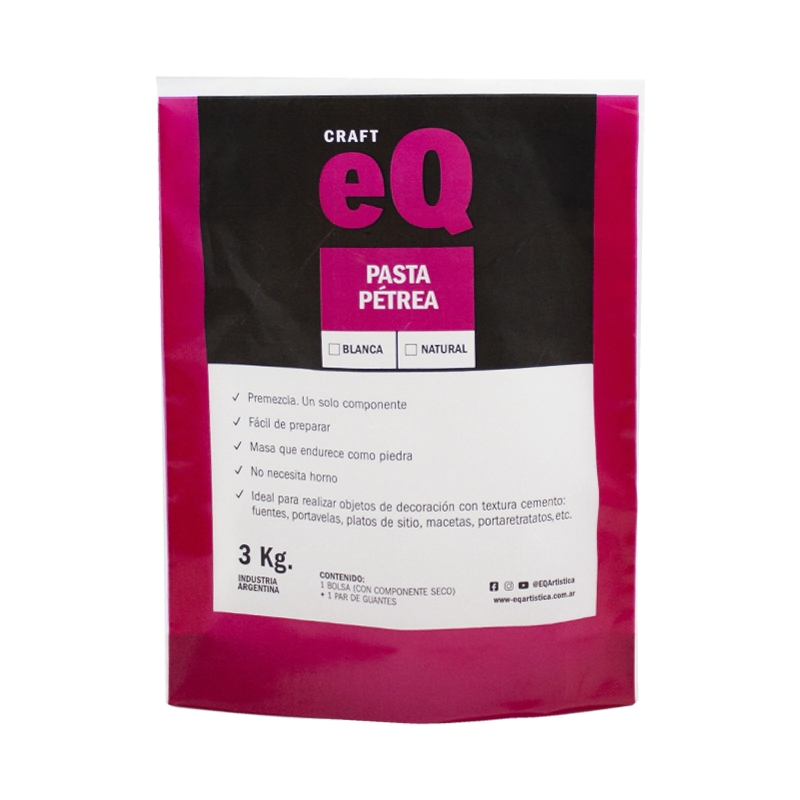 Pasta Petrea Natural (10) x 3 Kg