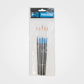 Set Pinceles Mixto redondo (660) 2/4/6/8/10