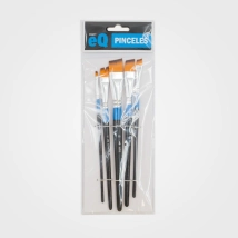 Set Pinceles Mixto angular (670) 2/4/6/8/10
