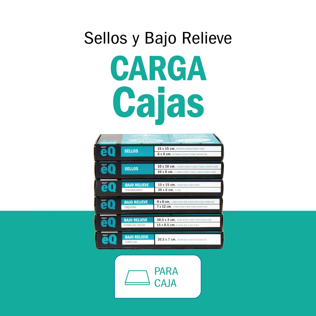 Carga Sellos y Bajo Relieve