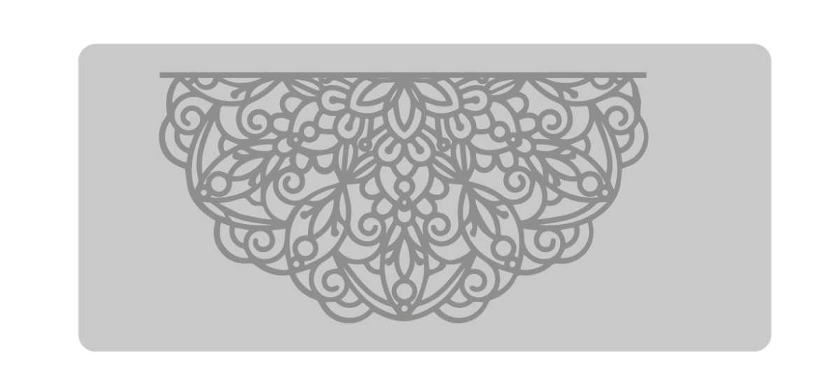 Bajo Relieve Puntilla Chica (301) 15 x 8.5 cm