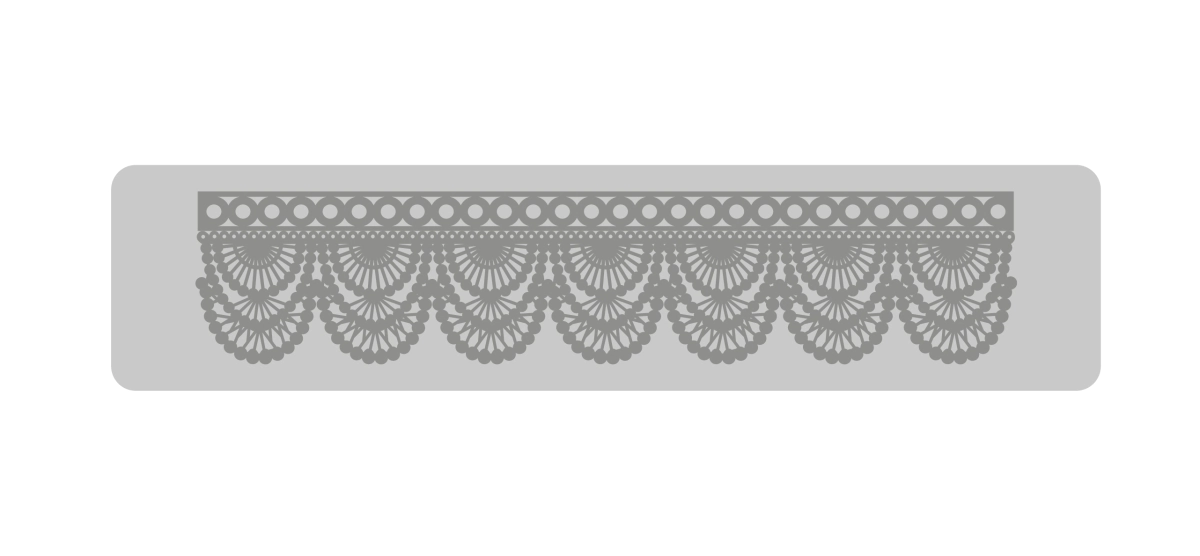 Bajo Relieve Puntilla (103) 30.5 x 7.5 cm