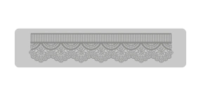 Bajo Relieve Puntilla (102) 30.5 x 7.5 cm