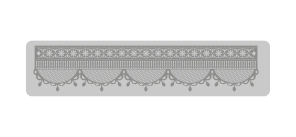 Bajo Relieve Puntilla (100) 30.5 x 7.5 cm
