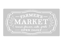 Stencil Market 30 x 60 cm