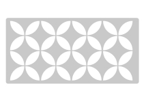 Stencil Calcareo 30 x 60 cm