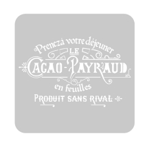 Stencil Cacao 30 x 30 cm