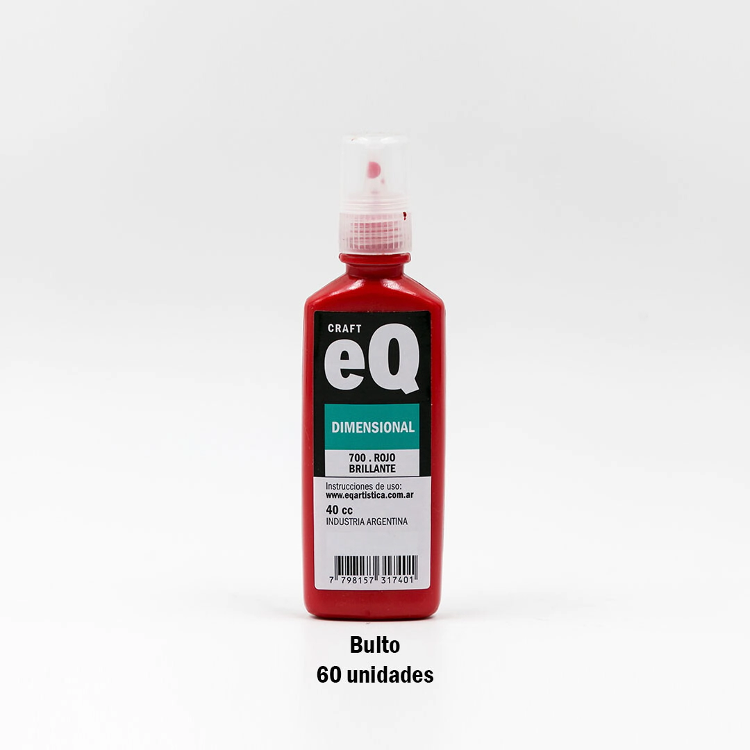 Dimensional Brillante Rojo (700) x 40 cc