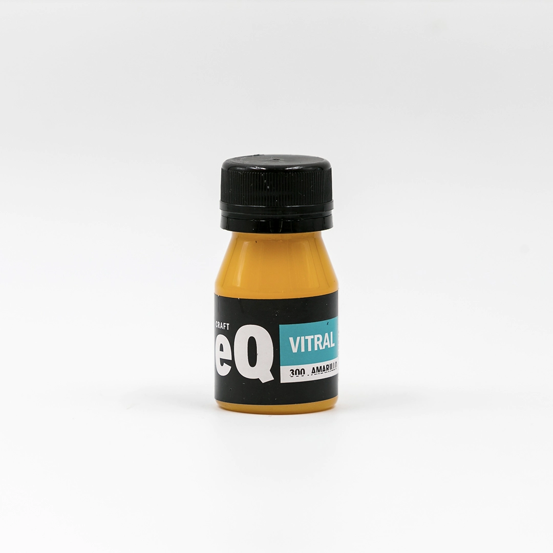 Laca Vitral al Agua Amarillo (300) x 37 cc