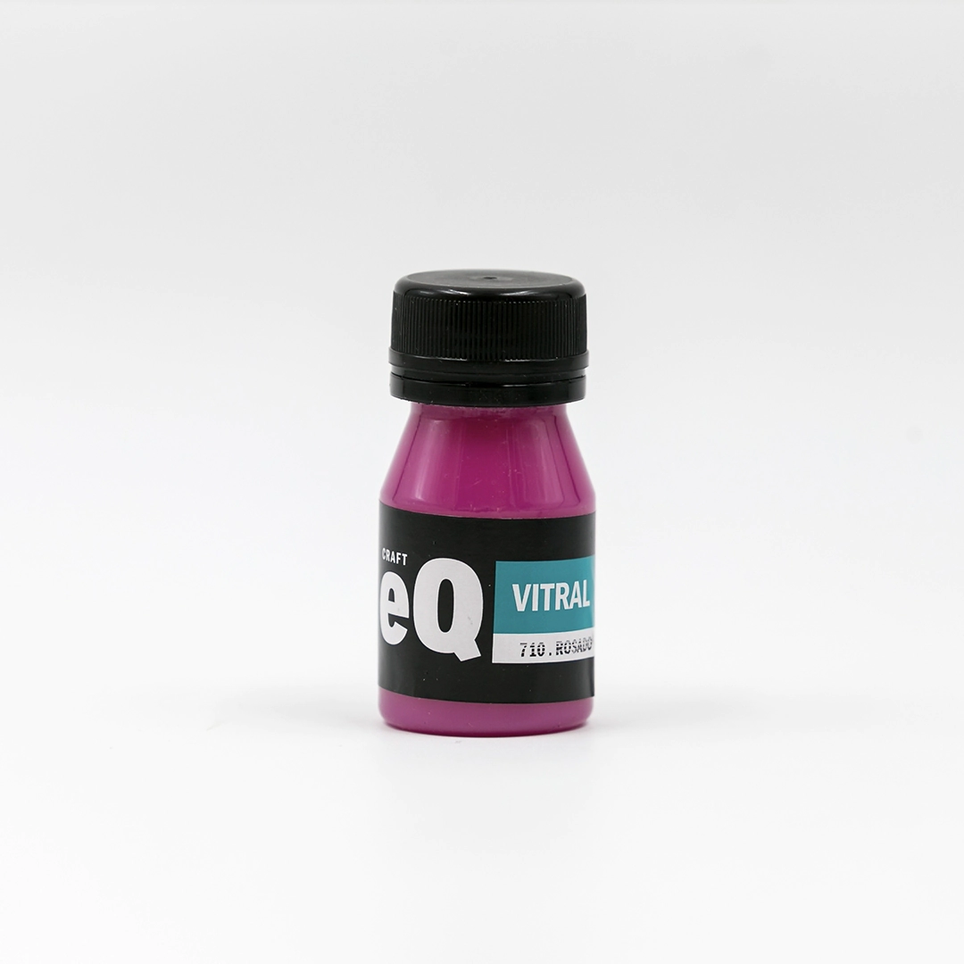 Laca Vitral al Agua Rosado (710) x 37 cc
