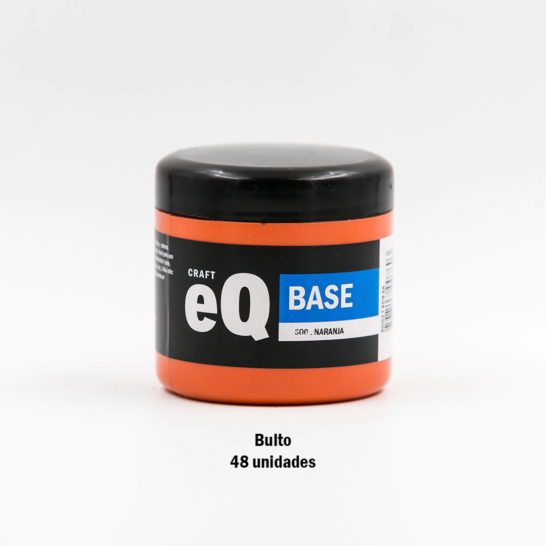 Base Acrilica Naranja (600) x 200 cc