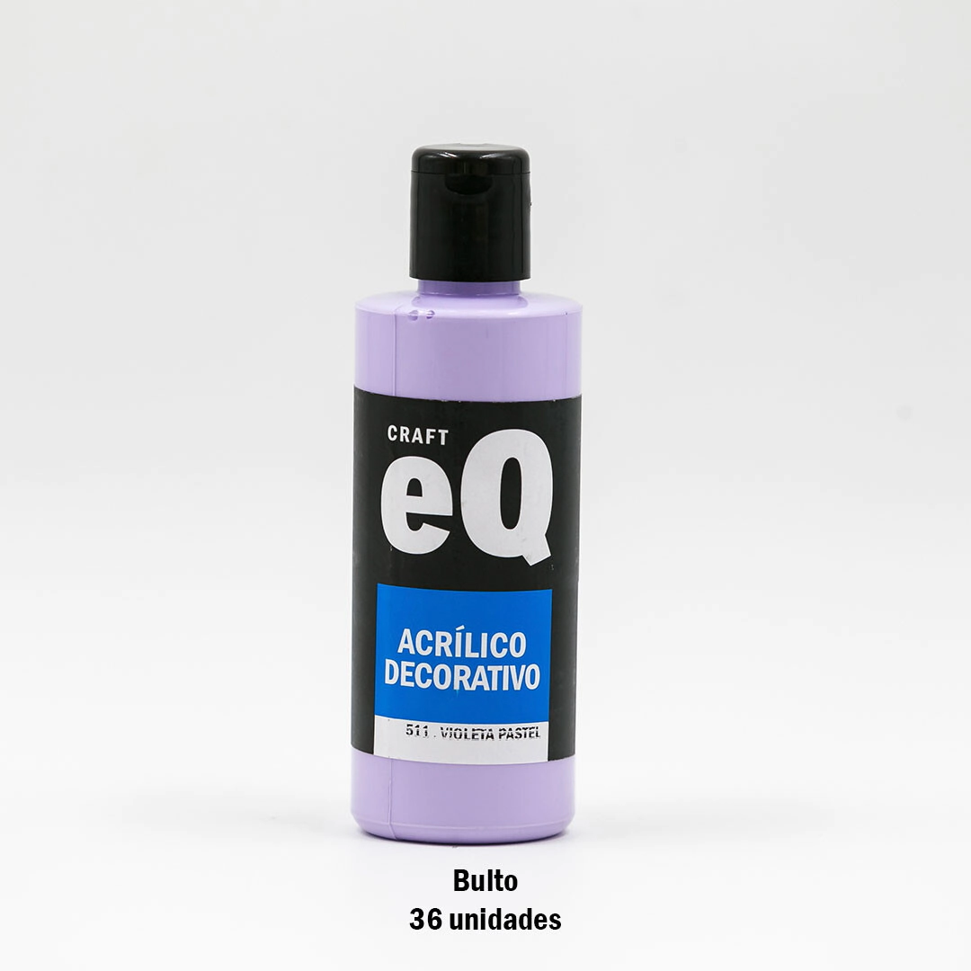 Acrilico Decorativo Violeta Pastel (511) x 150 cc