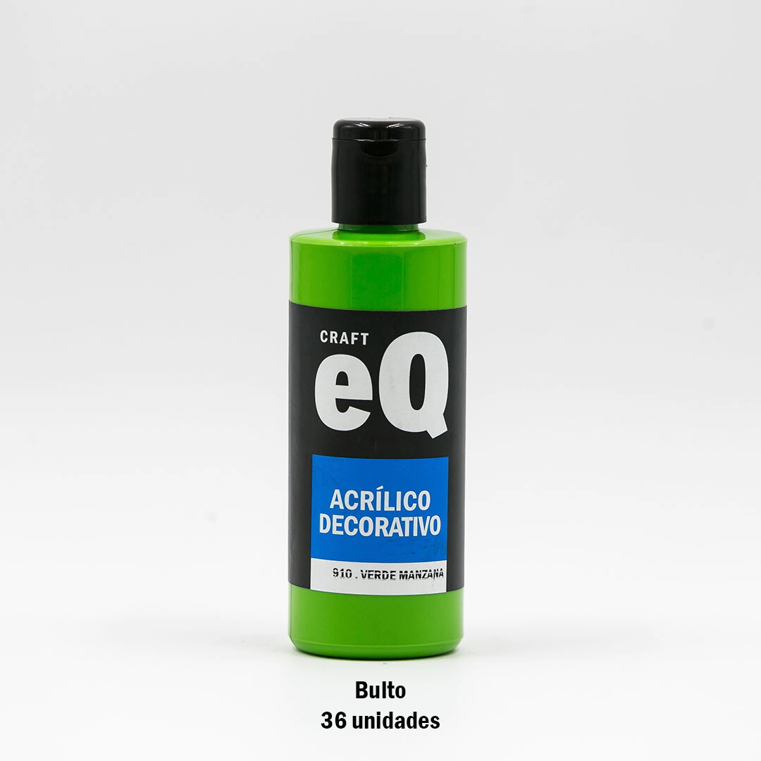 Acrilico Decorativo Verde Manzana (910) x 150 cc