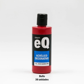 Acrilico Decorativo Rojo de Cadmio (imit) (701) x 150 cc