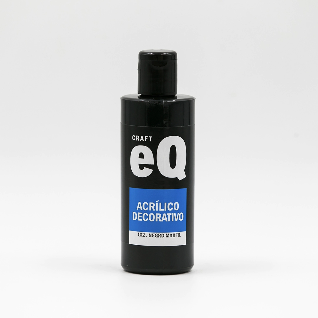 Acrilico Decorativo Negro Marfil (102) x 150 cc