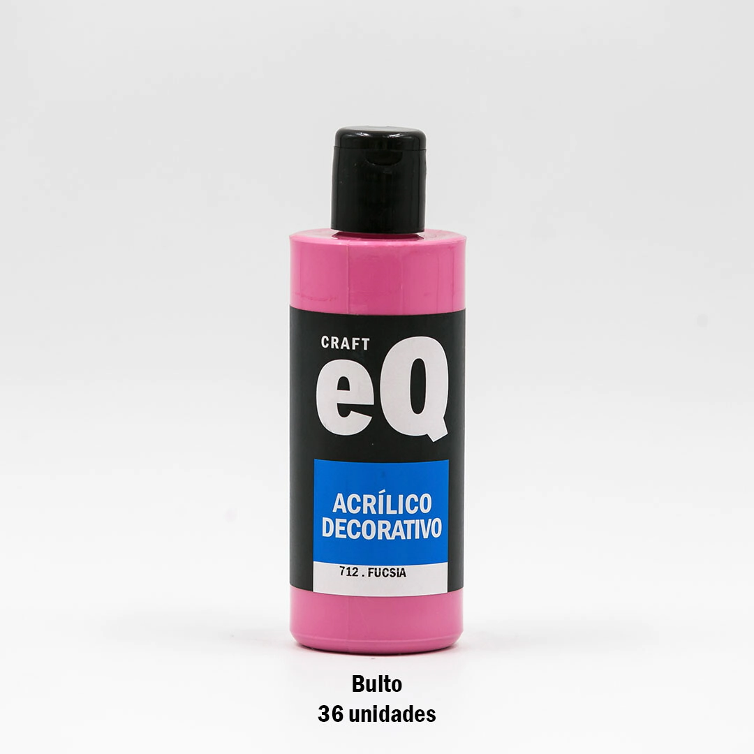 Acrilico Decorativo Fucsia (712) x 150 cc