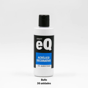 Acrilico Decorativo Blanco de Titanio (210) x 150 cc