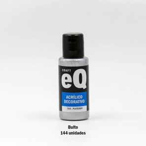 Acrilico Decorativo Plateado (10) x 50cc
