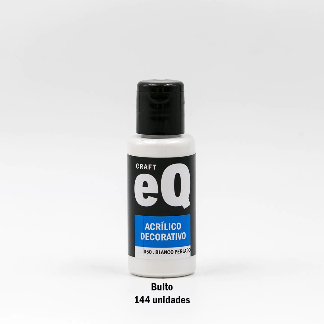 Acrilico Decorativo Blanco Perlado (50) x 50cc