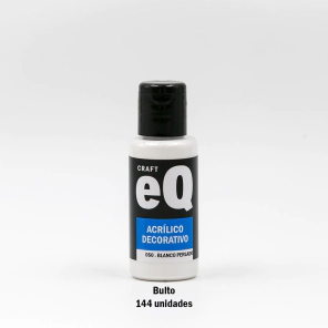 Acrilico Decorativo Blanco Perlado (50) x 50cc