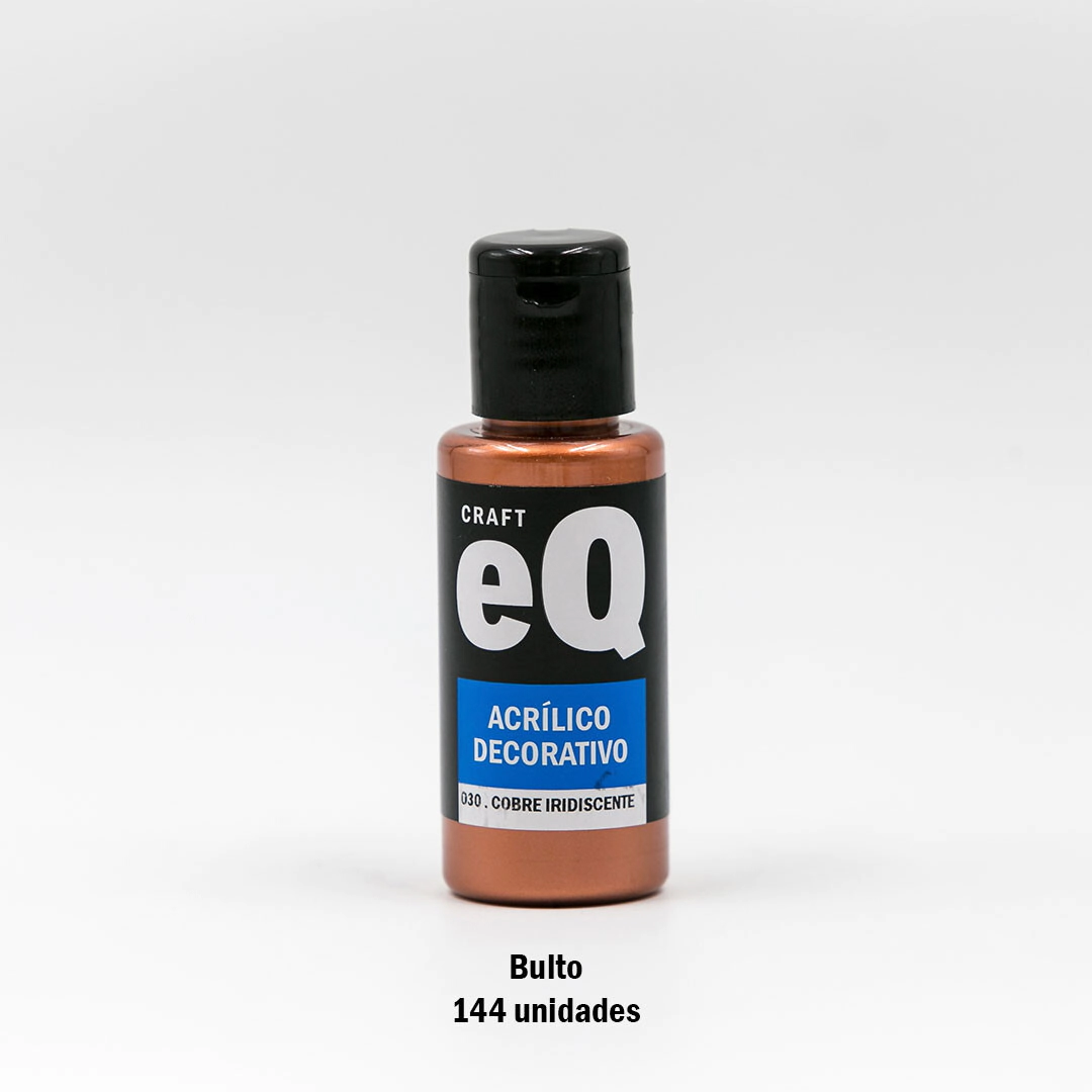 Acrilico Decorativo Cobre Iridiscente (30) x 50cc