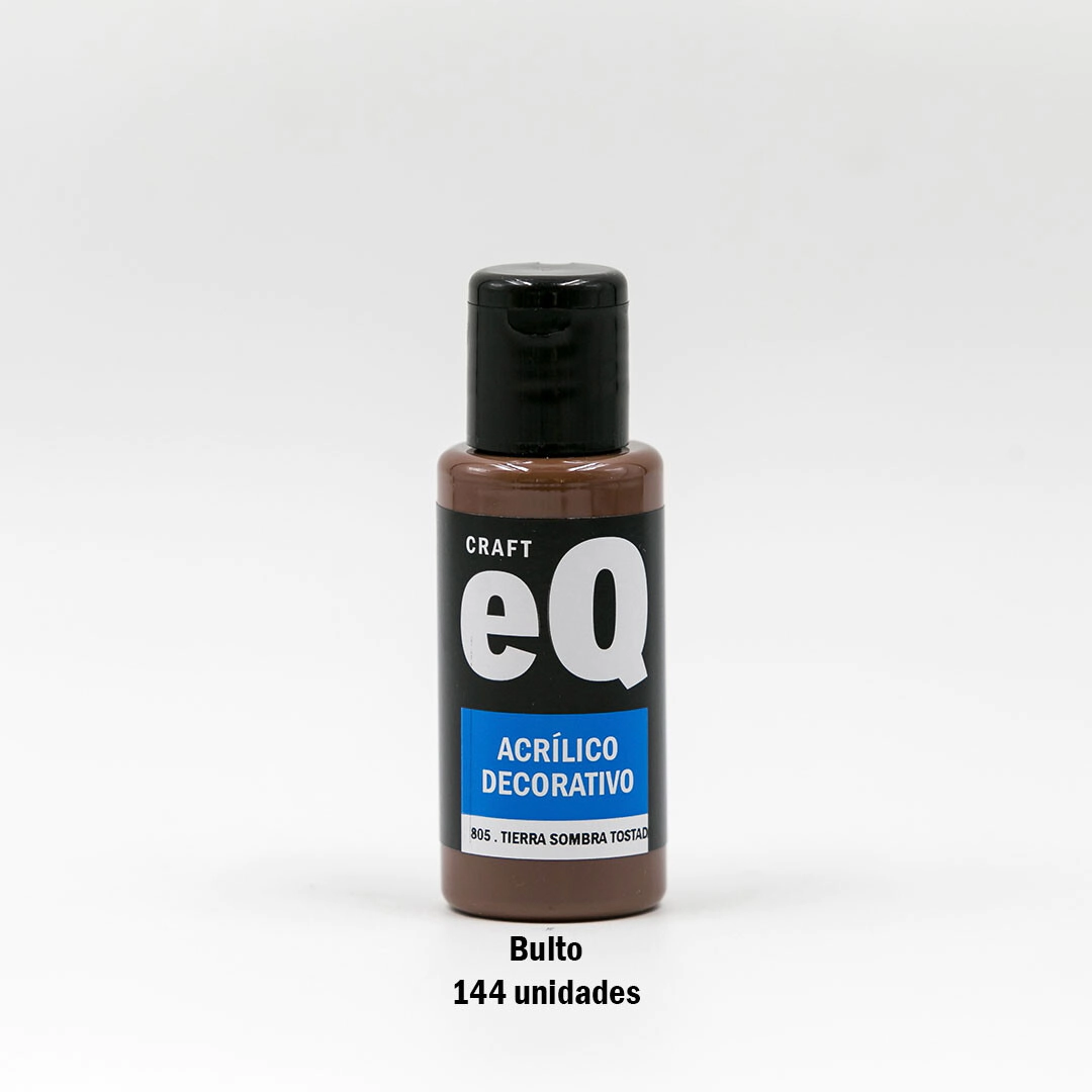 Acrilico Decorativo Tierra Sombra Tostada (805) x 50cc