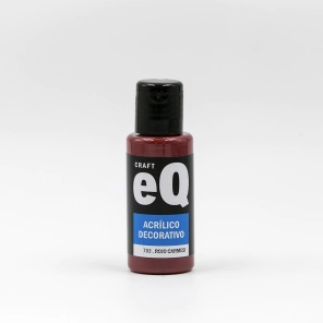 Acrilico Decorativo Rojo Carmes&iacute; (703) x 50cc