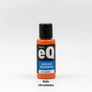 Acrilico Decorativo Naranja (600) x 50cc