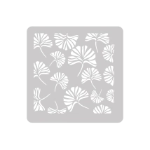 Stencil Ginko Biloba 30 x 30 c m