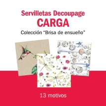 Coleccion Servilletas Decoupage Brisa de EnsueNo